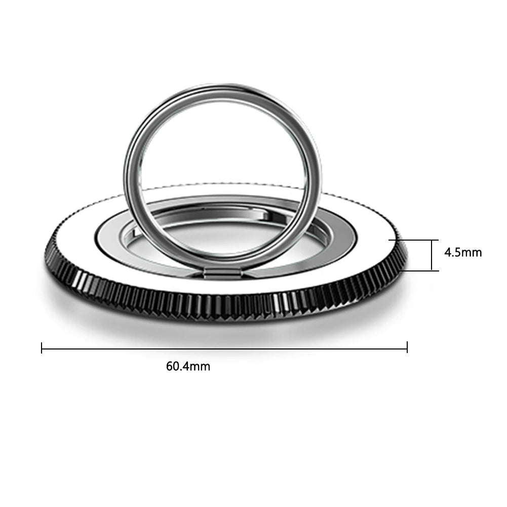 Finger Ring Holder with 360° Rotate Ring Smartphone Bracket Magnetic Phone Grip for iPhone 15 Pro Max 14 13 12 Samsung
