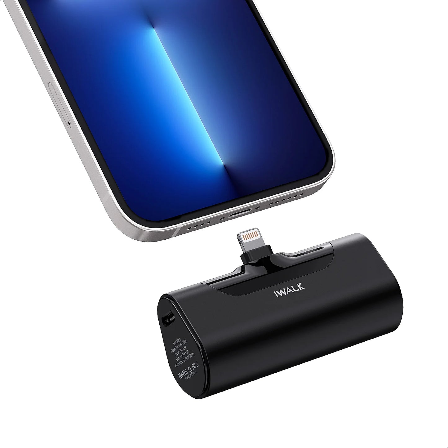 iWALK TYPE-C 4500mAh Capsule Powerbank Fast Charge Portable External Battery for IPhone 15 16 Samsung S24/23 Android Power Banks