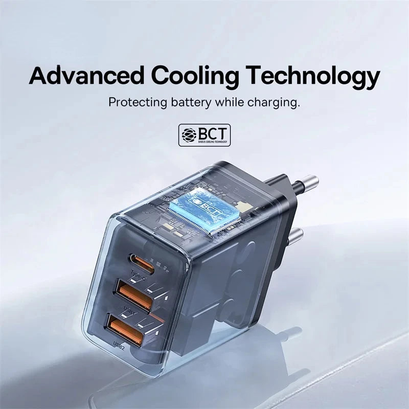 30W USB Type C Charger Phone Charger PD Quick Charge For iPhone15 14 13 12 Pro Max QC3.0 Fast Charging For Samsung Xiaomi