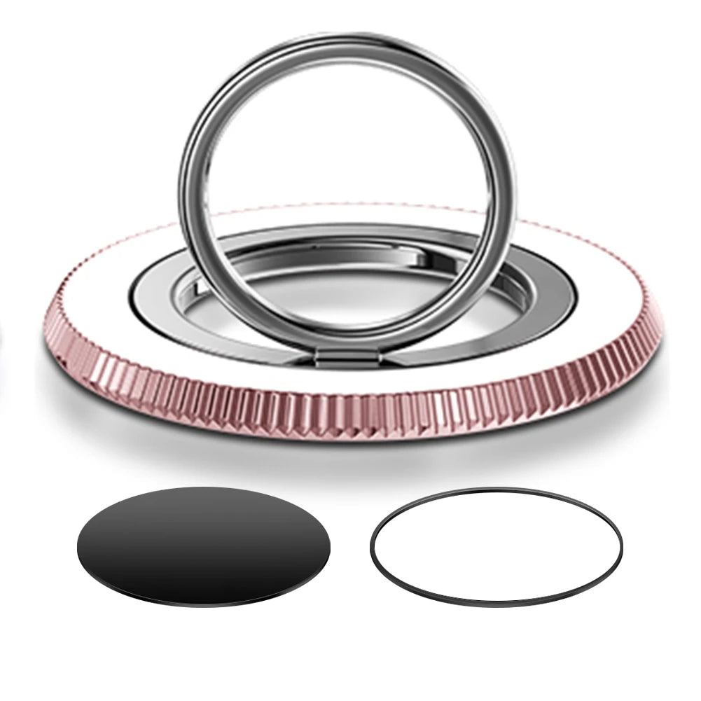 Finger Ring Holder with 360° Rotate Ring Smartphone Bracket Magnetic Phone Grip for iPhone 15 Pro Max 14 13 12 Samsung