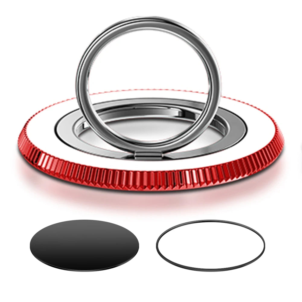 Finger Ring Holder with 360° Rotate Ring Smartphone Bracket Magnetic Phone Grip for iPhone 15 Pro Max 14 13 12 Samsung