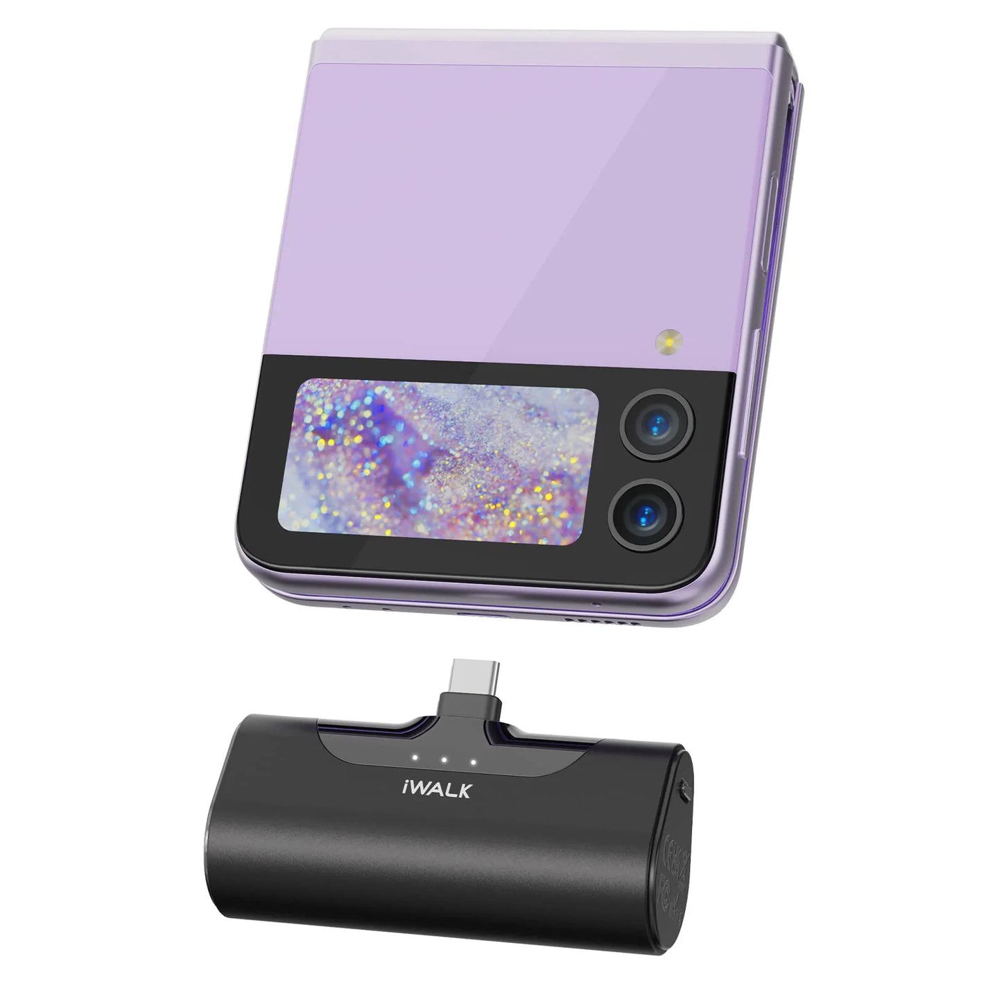 iWALK TYPE-C 4500mAh Capsule Powerbank Fast Charge Portable External Battery for IPhone 15 16 Samsung S24/23 Android Power Banks
