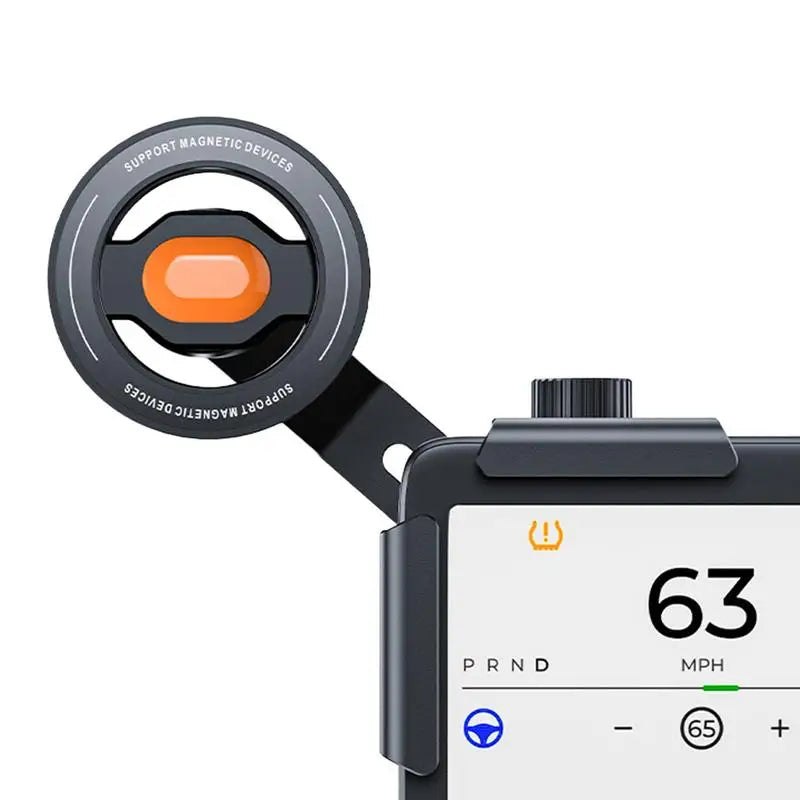 Suction Cup Strong Magnetic Phone Mount 360 Degree Rotation Dash Screen Support Cradle For Tesla Car Dashboard Screen