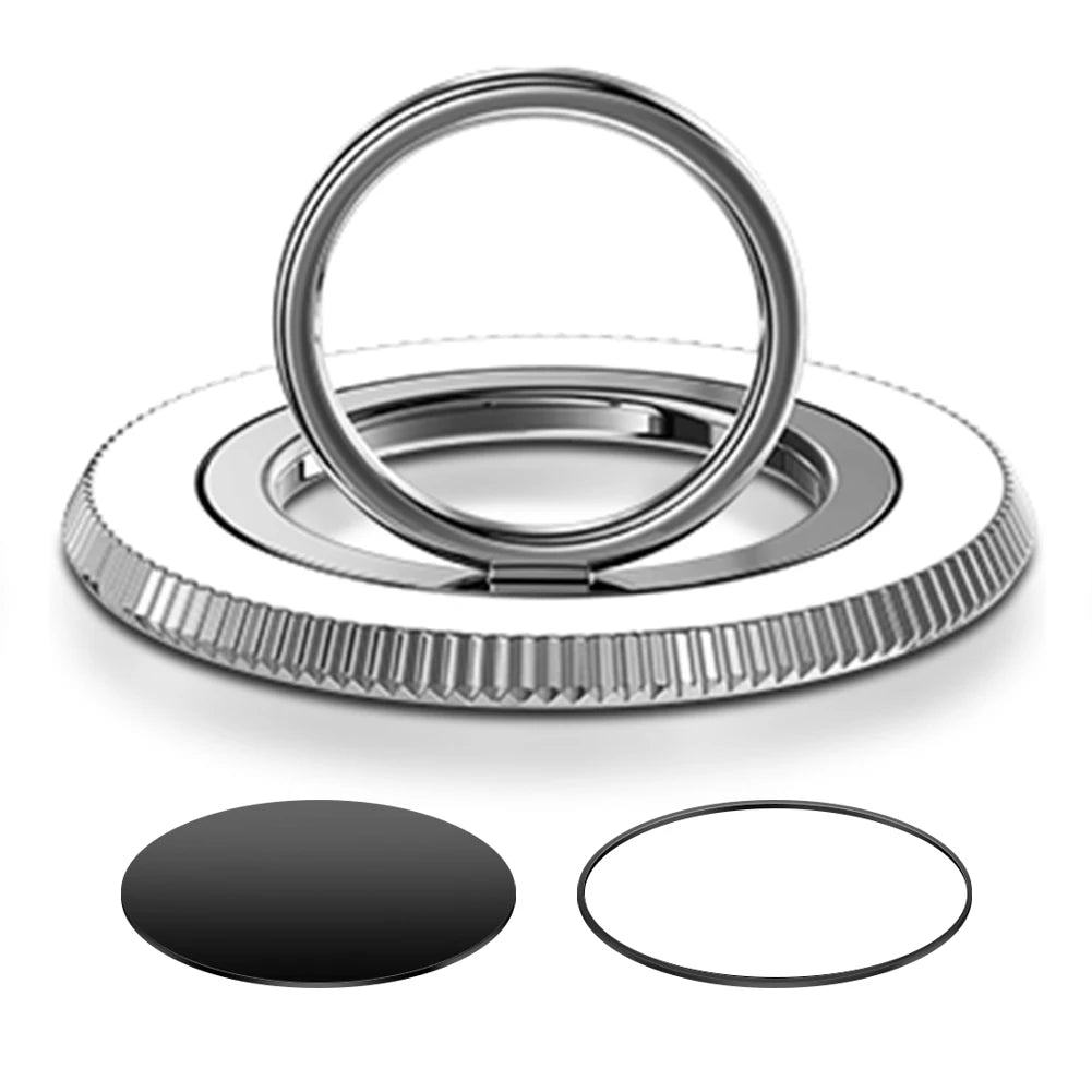 Finger Ring Holder with 360° Rotate Ring Smartphone Bracket Magnetic Phone Grip for iPhone 15 Pro Max 14 13 12 Samsung