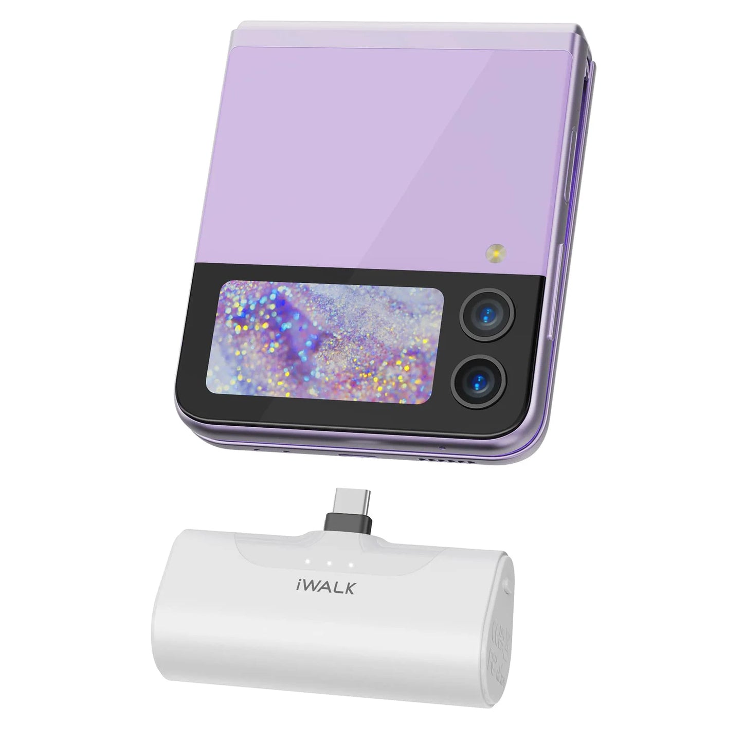 iWALK TYPE-C 4500mAh Capsule Powerbank Fast Charge Portable External Battery for IPhone 15 16 Samsung S24/23 Android Power Banks