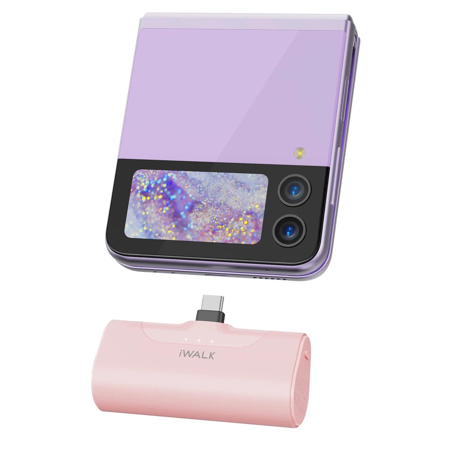 iWALK TYPE-C 4500mAh Capsule Powerbank Fast Charge Portable External Battery for IPhone 15 16 Samsung S24/23 Android Power Banks