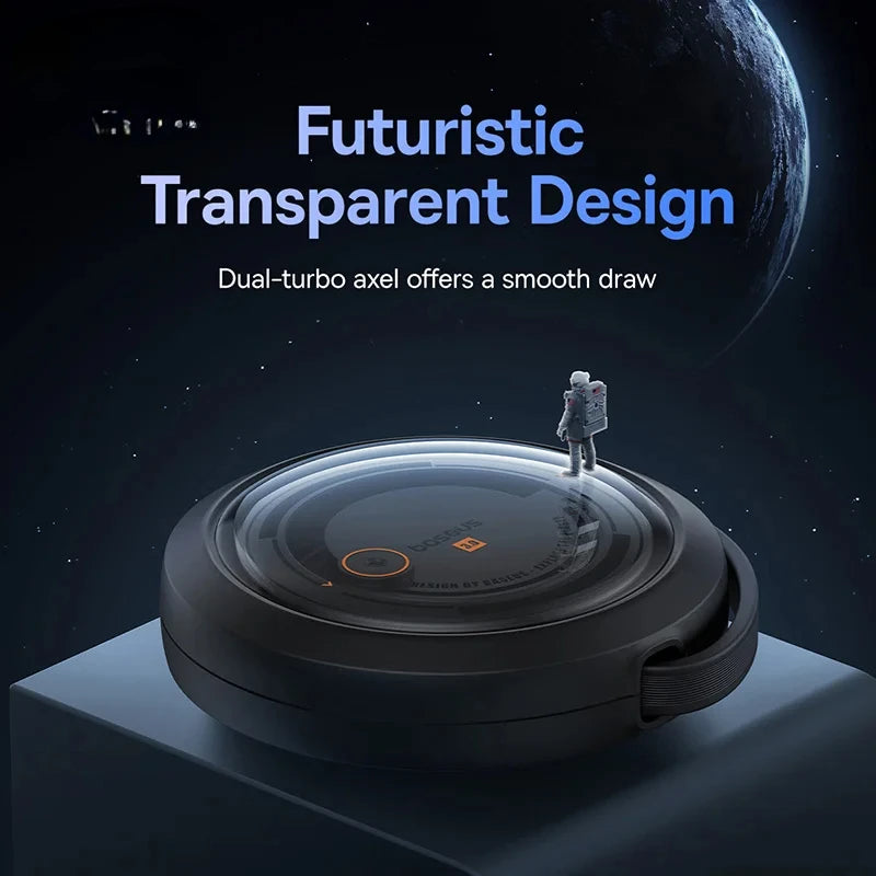 3 In 1 Retractable Phone Data Cable Type C USB 100W Fast Charging Cable Suitable For iPhone Huawei Xiaomi Android Micro