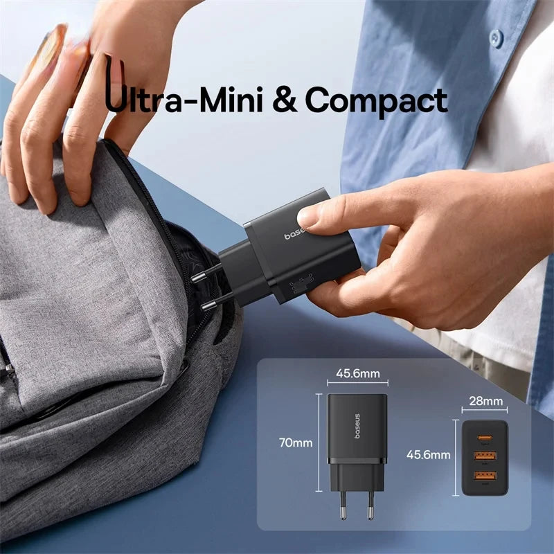 30W USB Type C Charger Phone Charger PD Quick Charge For iPhone15 14 13 12 Pro Max QC3.0 Fast Charging For Samsung Xiaomi