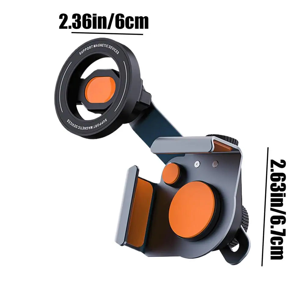 Suction Cup Strong Magnetic Phone Mount 360 Degree Rotation Dash Screen Support Cradle For Tesla Car Dashboard Screen