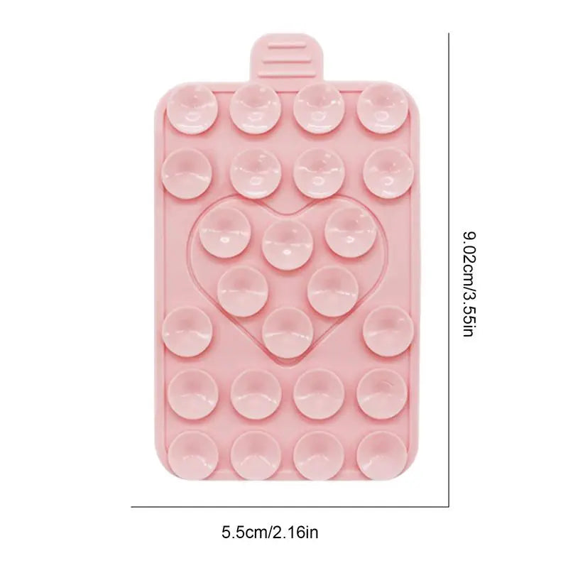 Phone Sticky Grip Double-Sided Love Suctions Phone Case Phone Holder Adjustable Silicon Adhesive Accessory Portable Strong