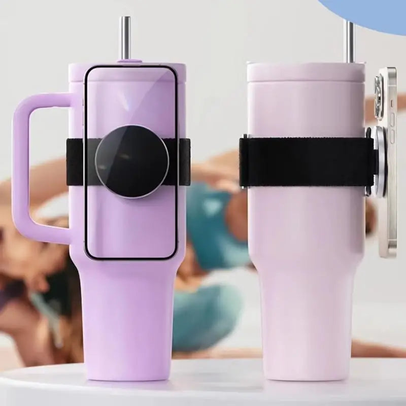 Strong Magnetic Wrist Support Straps Arm Phone Holder For Running Magnetic Cell Phone Armband Live Lazy Phone Sports Bracket