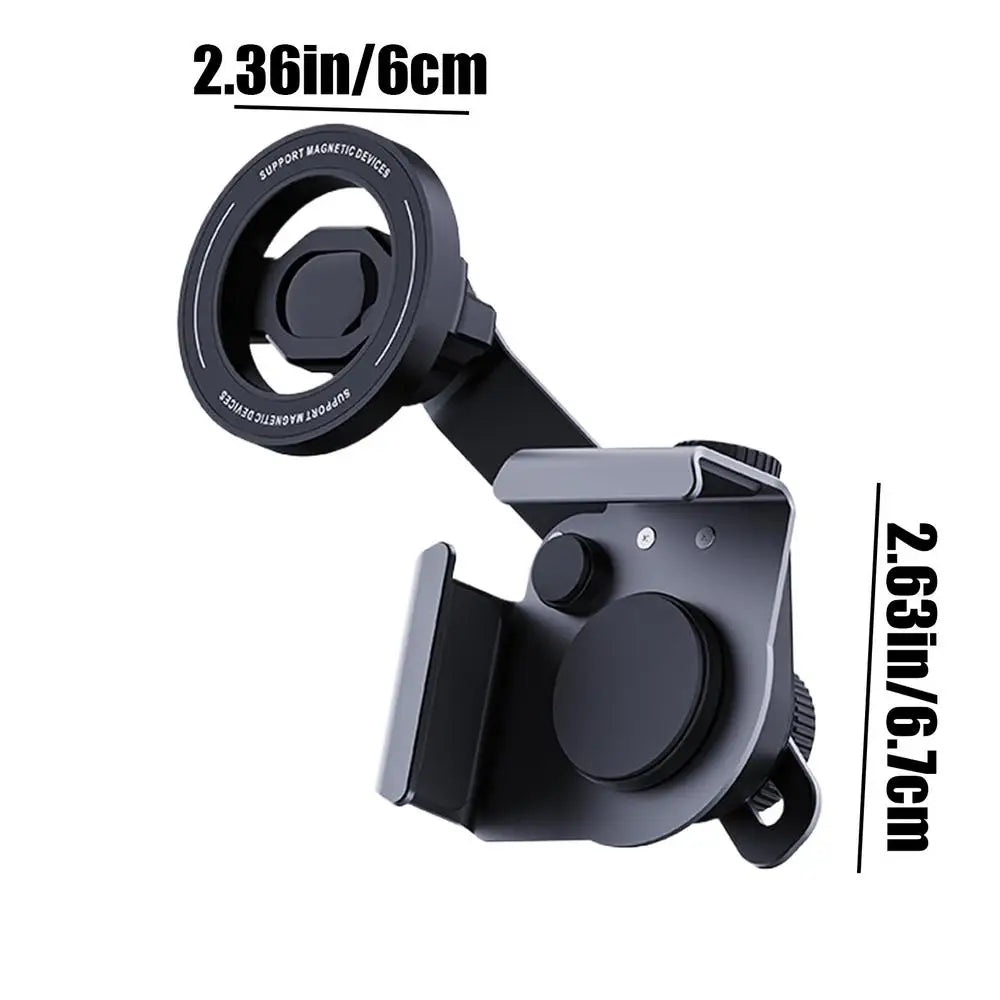Suction Cup Strong Magnetic Phone Mount 360 Degree Rotation Dash Screen Support Cradle For Tesla Car Dashboard Screen