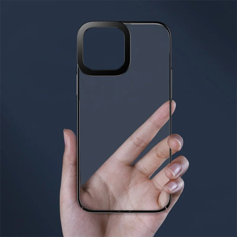 Baseus Plating Case For iPhone 13 Pro Max Clear Full Lens Protection Case Transparent Shockproof Cover For NEW iPhone 2021 Case