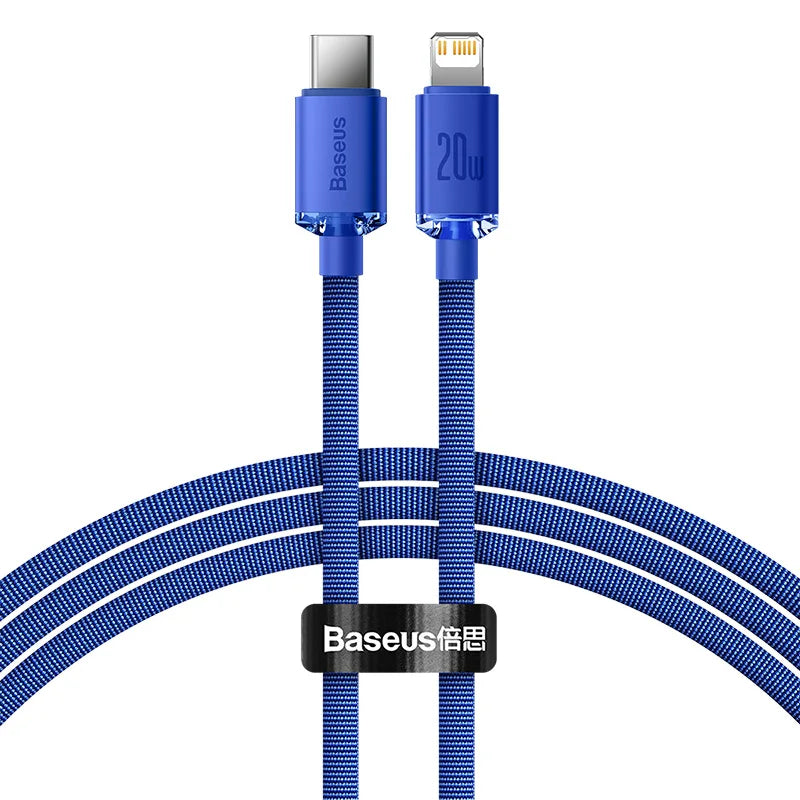 Baseus USB Type C PD 20W Cable for iPhone 14 13 12 Pro X 8 Fast USB C Cable for iPhone Charging Cable USB Type C Cable Wire Code