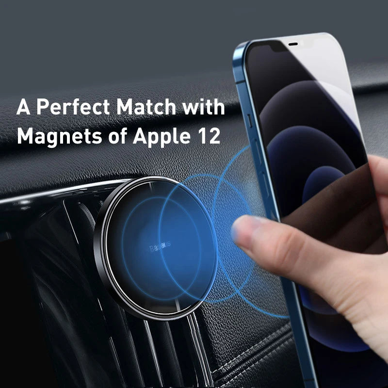 Baseus Magnetic Car Phone Holder Air Vent Universal for iPhone Smartphone Car Phone Stand Support Clip Mount Holder