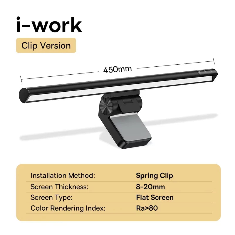 Baseus Computer Light Desk Lamp Screen Light Laptop USB Lamp New Hanging Light Table Lamp Monitor Light For Study Reading Light