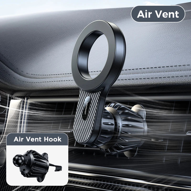 Joyroom Magnetic Car Phone Holder Universal Strong Car Air Vent Phone Mount Compatible with iPhone Samsung LG Google Pixel, etc