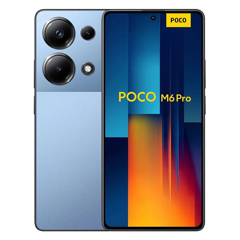 Global Version POCO M6 Pro Smartphone NFC Helio G99-Ultra 120Hz Flow AMOLED Screen 64MP Camera 5000mAh Battery 67W Fast Charging