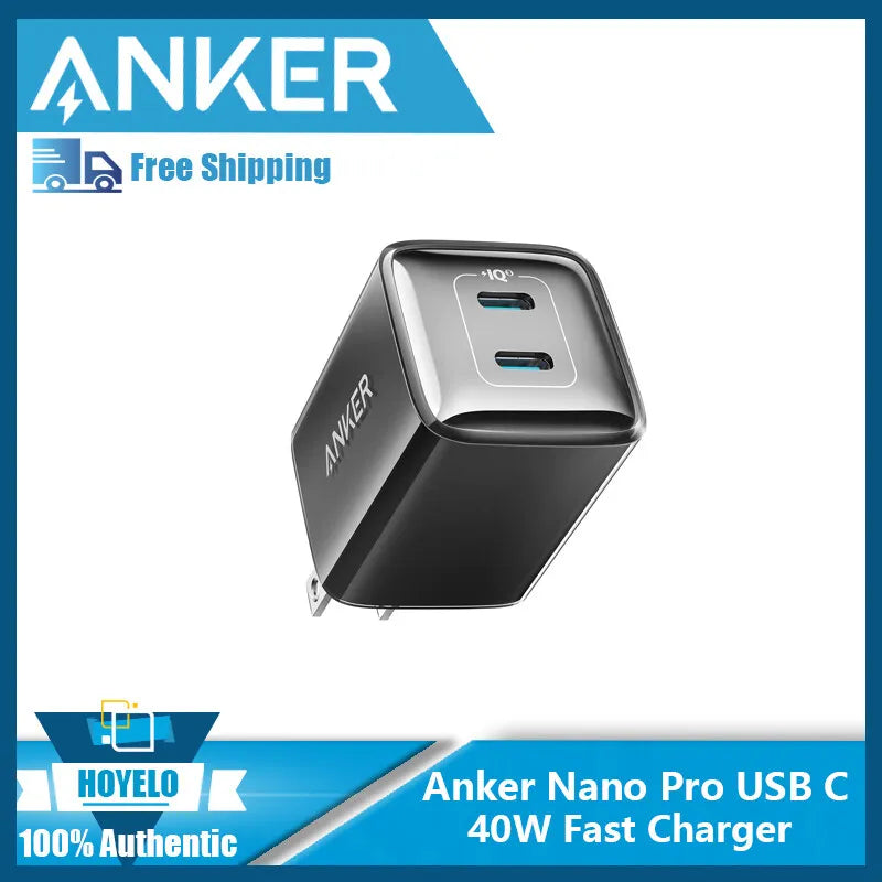 Anker USB C Charger 40W/47W 521 Charger (Nano Pro) PIQ 3.0 Durable Compact Fast Charger