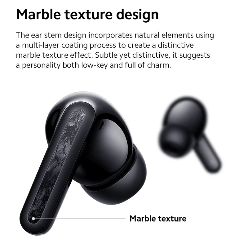 Global Version Xiaomi Redmi Buds 5Pro earphone Up to 52dB Active Nolse Cancellation 38Hours Long Battery Hi-Res Audio Wireless