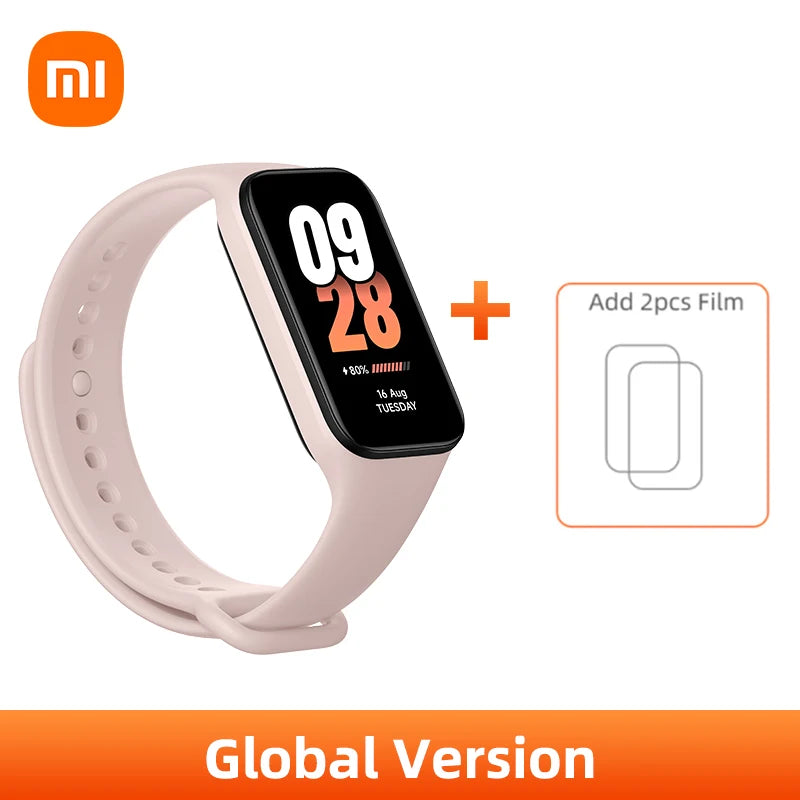 In stock Xiaomi Smart Band 8 active Global Version 1.47'' Advanced Sleep Fitness Tracking 50+Sport Modes 14Days Battery Bluetoot