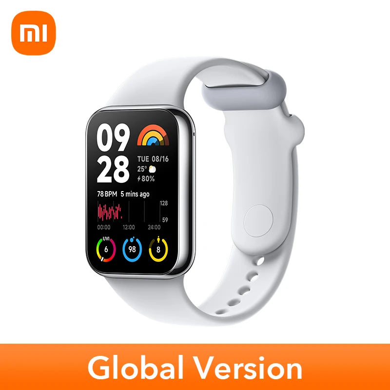 World Premiere Global Version Xiaomi Smart Band 8 Pro 1.74” AMOLED display Built-in Up to 14-day battery life Smart Band