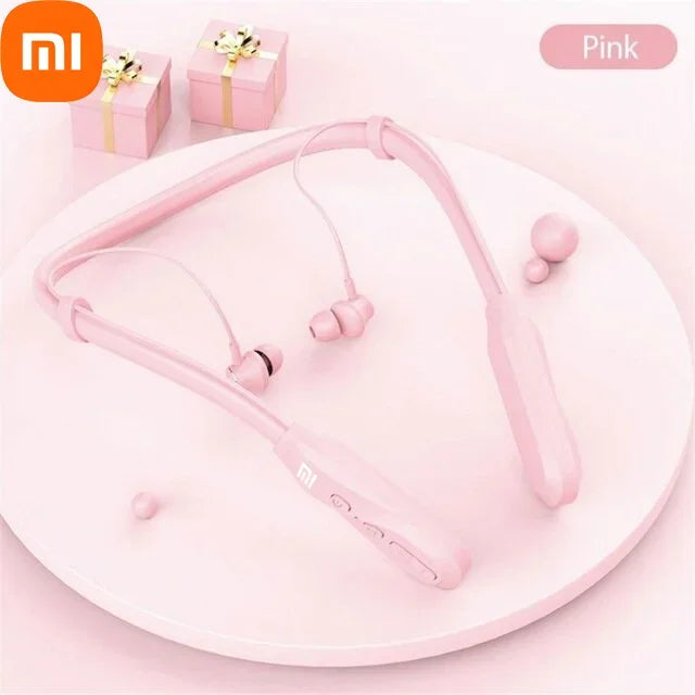 Xiaomi I35 Earphones Bluetooth 5.1 Headphones Sport Earbuds Built-in Mic Neckband Headphone Stereo Earbuds Headset For Running