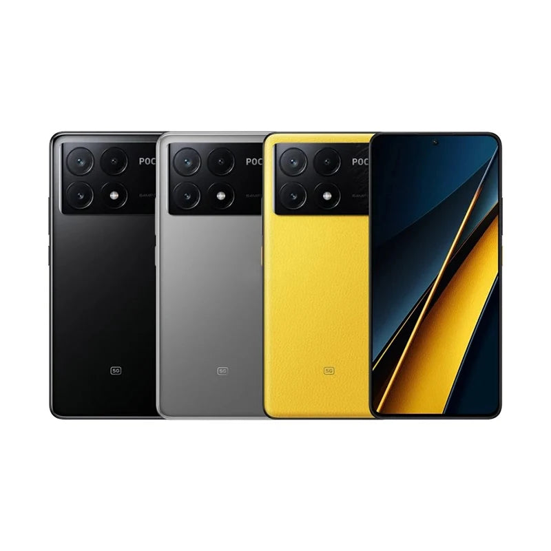 Global Version POCO X6 Pro 5G 256GB/512GB Dimensity 8300-Ultra 6.67 "AMOLED Display 1.5K 120Hz 64MP Camera With OIS 67W Charging