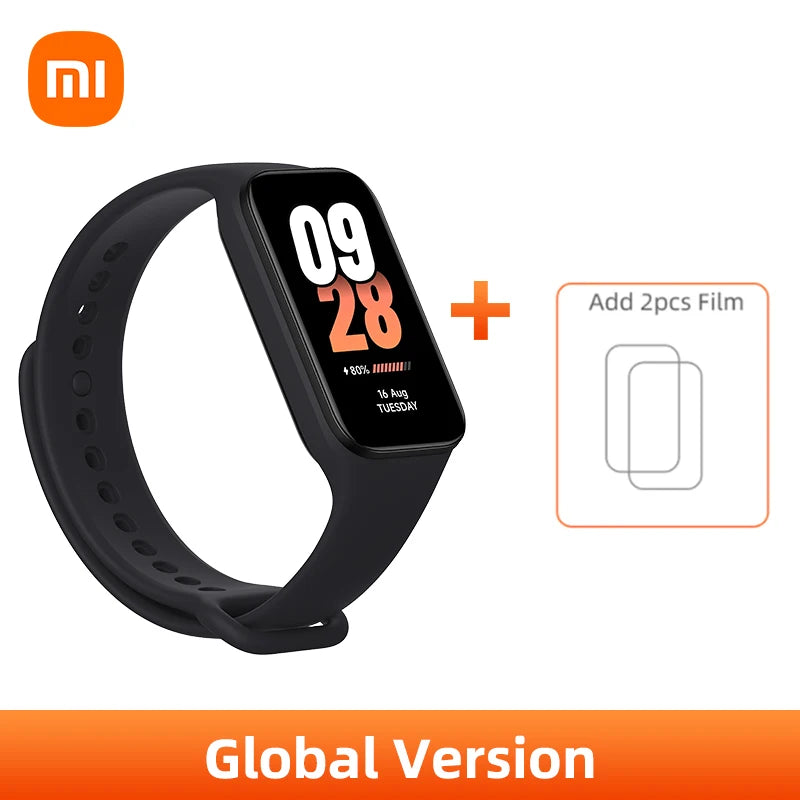 In stock Xiaomi Smart Band 8 active Global Version 1.47'' Advanced Sleep Fitness Tracking 50+Sport Modes 14Days Battery Bluetoot