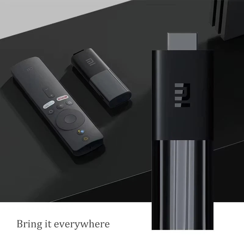 NewGlobal Version Xiaomi Smart Mi TV Stick 4K Android11 BT5.0 TV Dongle Portable Streaming Media Multi Language Google Assistant