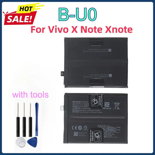B-U0 Mobile Phone Replacement Battery for Vivo X Note Xnote Repair Part Compatible Phone Batteries