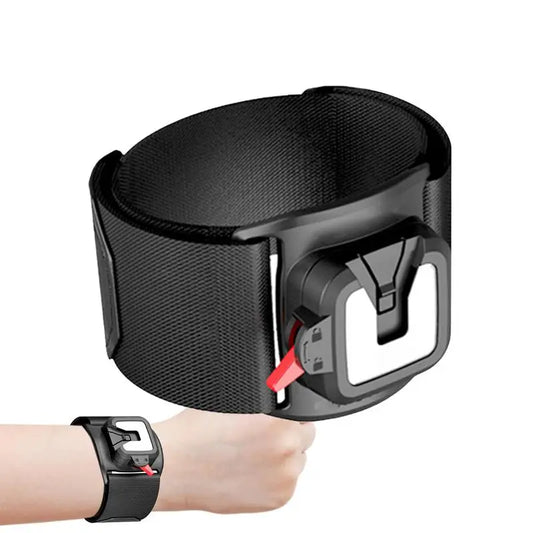 360 Degree Rotatable Wristband Cell Phone Wrist Holder Biking Detachable Armband Cellphone Bracket For Smartphones Accessories