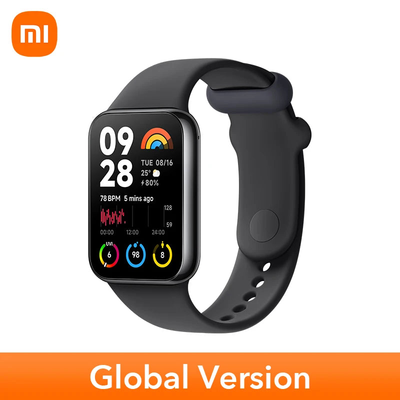 World Premiere Global Version Xiaomi Smart Band 8 Pro 1.74” AMOLED display Built-in Up to 14-day battery life Smart Band