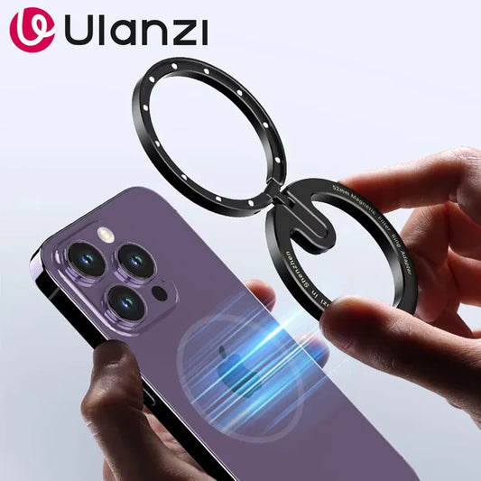 Ulanzi MagFilter 52mm Magsafe Magnetic Filter Adapter Ring for Adjustable Color Lens Filters VND CPL for iPhone 16 15 14 13 Pro