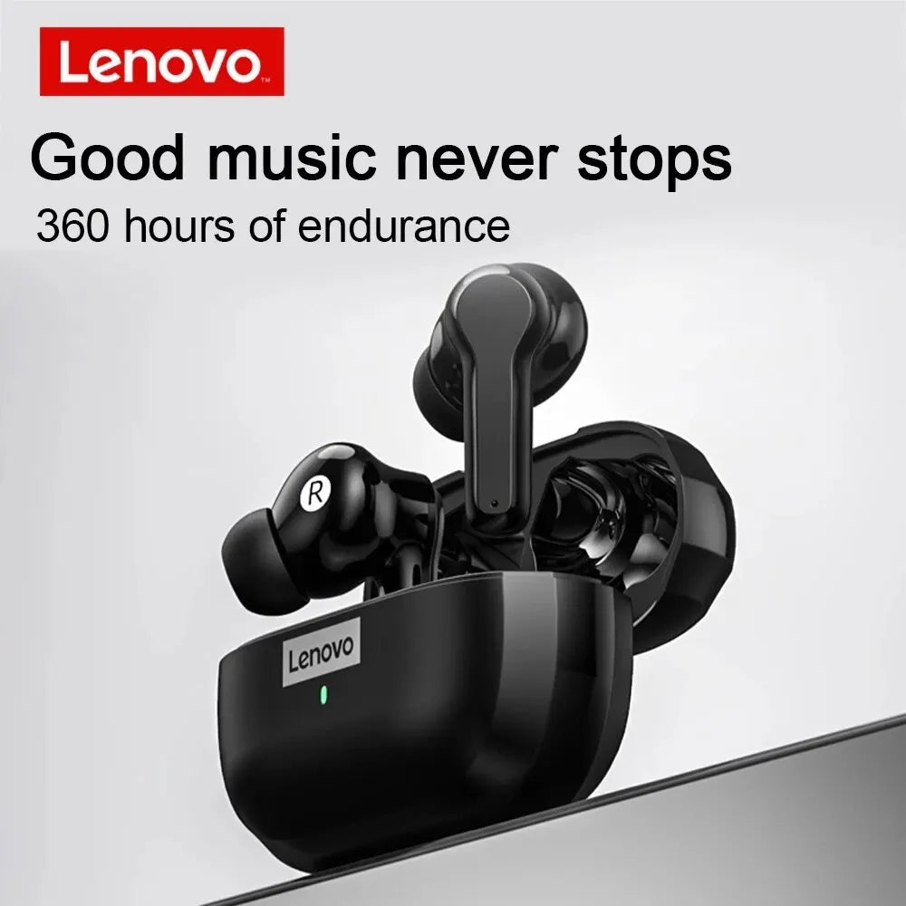 Original Lenovo LP1S Earphones TWS Wireless Bluetooth 5.0 Headphones Waterproof Sport Headsets Noise Reduction Earbuds with Mic