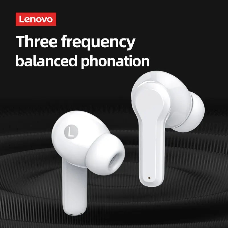 Original Lenovo LP1S Earphones TWS Wireless Bluetooth 5.0 Headphones Waterproof Sport Headsets Noise Reduction Earbuds with Mic