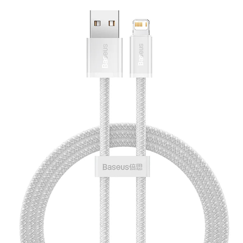 Baseus USB Cable for iPhone 14 13 Pro Max Fast Charging USB Cable for iPhone 12 mini pro max Data USB 2.4A Cable